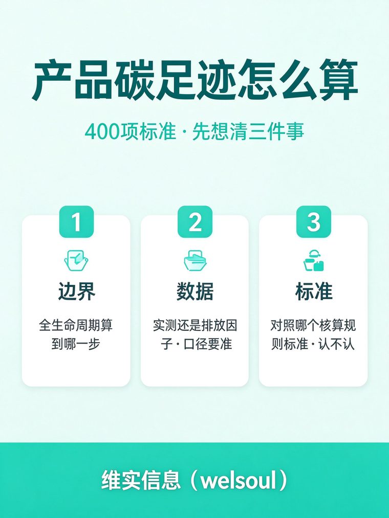 产品碳足迹核算是什么？到2030年400项标准意味着什么