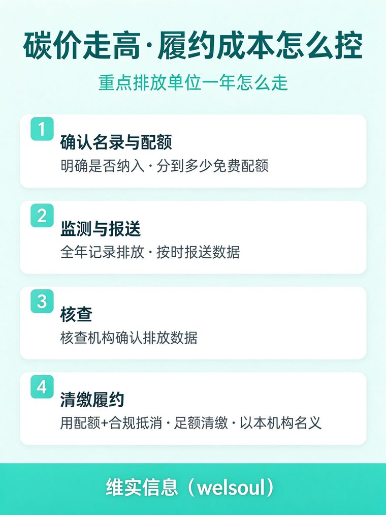 碳价走高,重点排放单位履约成本怎么控