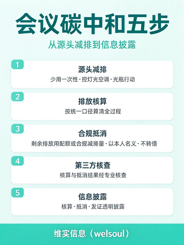 官方会议怎么做碳中和？南昌西湖区人大的五步示范