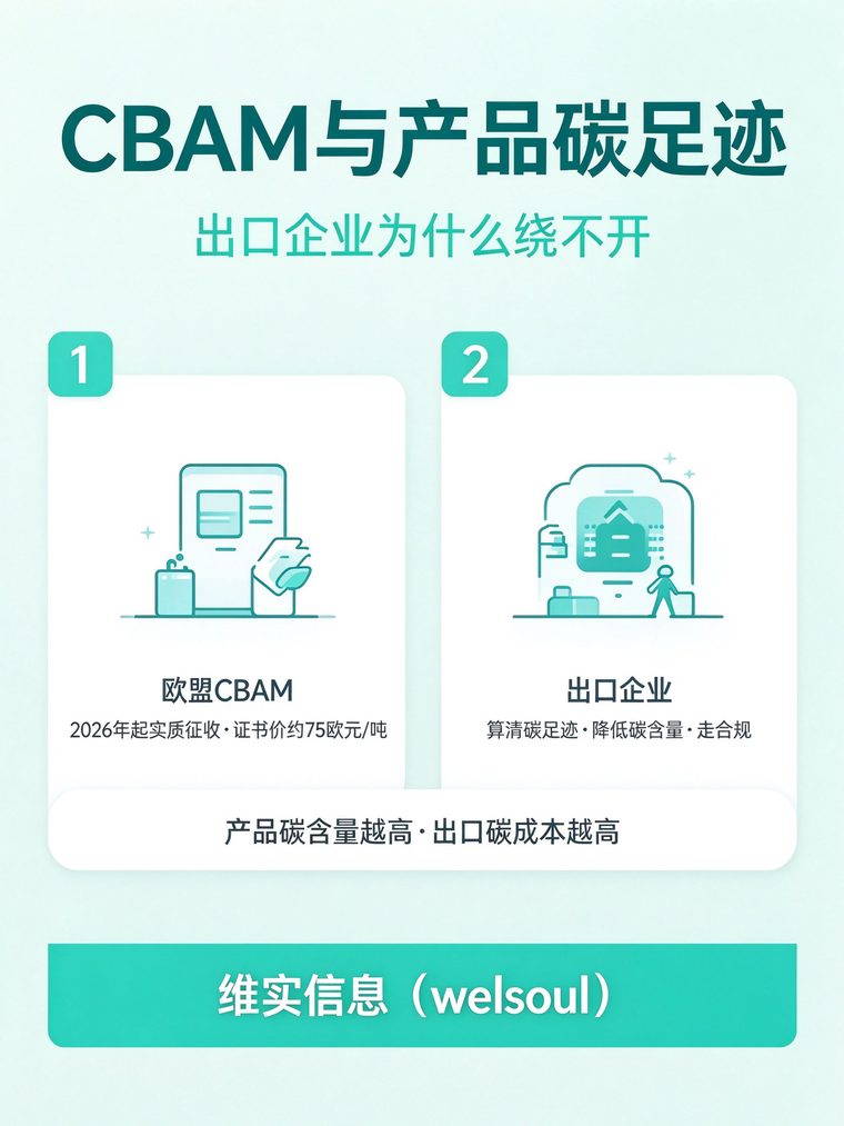 CBAM与产品碳足迹:出口企业为什么算不清